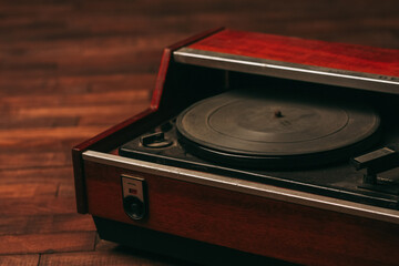 retro gramophone records turntable antique nostalgia vintage