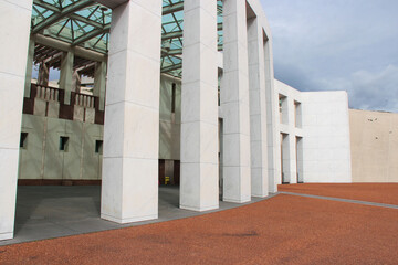 Sticker - parliament house in canberra (australia)