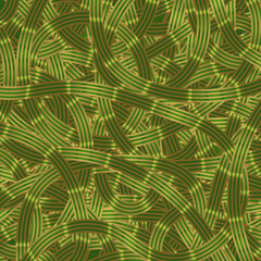 Poster - gold abstract ribbon background