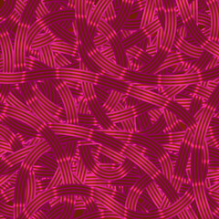 Poster - pink abstract ribbon background