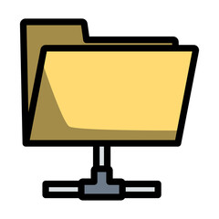 Sticker - Shared Folder Icon