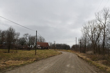 Poster - Gravel Road