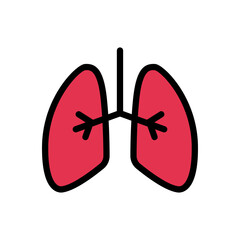 Sticker - lungs