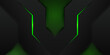 © Veesl Studio - modern green gaming background with hexagon pattern