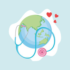 Wall Mural - World health day