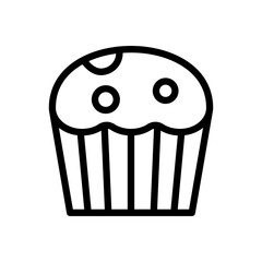 Sticker - cupcake