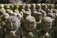 愛宕念仏寺　石像千二百羅漢　京都市嵯峨野