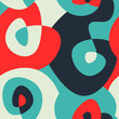 © Yaninjart - Seamless pattern with circle vector ornamets for prints, textile texture