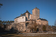 Gothic castle Kost in National Park Cesky Raj - Czech Paradise. Amazing view to medieval monument in Czech Republic. Central Europe. Public state property.
