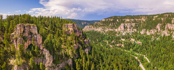 Spearfish Canyon Scenic Byway, South Dakota Black Hills