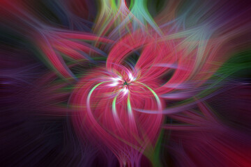 Wall Mural - Abstract 3D star graphic wallpaper background 