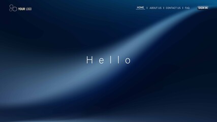 Minimalist landing page background. Website UI design background. Eps 10 vector