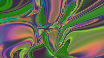 Wall Mural - Abstract gradient multi-colored blurry background.