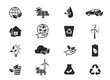 © Назарій - eco and environment icon set. eco friendly industry and ecology symbols. isolated vector images