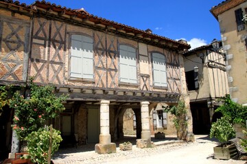 Canvas Print - La Bastide d'Armagnac, Landes