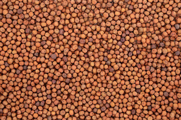 Wall Mural - Organic carlin peas forming an abstract background. Very high in protein, low in fat, high in fibre & anthocyanins. Flat lay, top view.