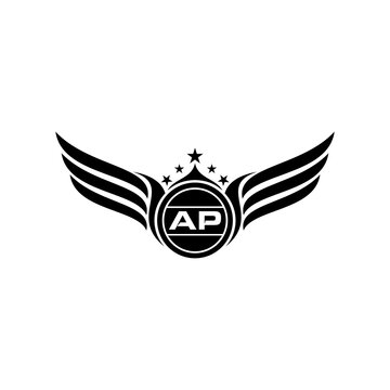 Letter Logo with Wing Icon