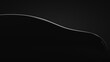 Cropped silhouette of a car. Design element. Black style.
