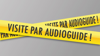 Poster - Logo visite par audioguide.