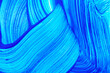 Blue abstract acrylic paint aquarel watercolor background