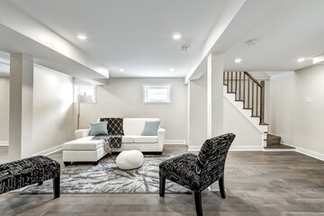 New Luxury Canadian House Completely Renovated, Furnished and Staged with Basement, Deck, Backyard  and Garage for Sale