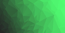 Green Black Polygon Vector