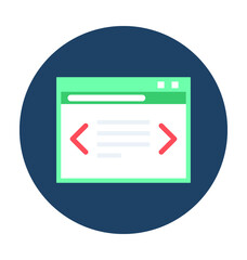 Web Slider Vector Icon