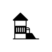 Lodge Icon In Vector. Logotype
