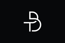 BT Logo Letter Design On Luxury Background. TB Logo Monogram Initials Letter Concept. BT Icon Logo Design. TB Elegant And Professional Letter Icon Design On Black Background. B T TB BT