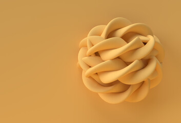 Fototapete - 3d rendering abstract background . creative architectural concept.
