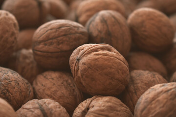 walnuts on a table