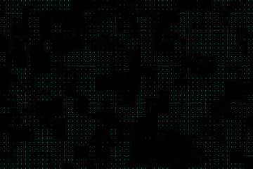 Aufkleber - Abstract technological backdrop with satellite image effect at night
