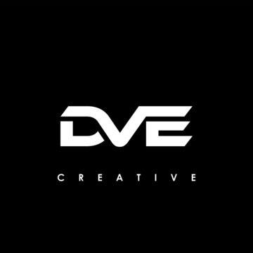 DVE Letter Initial Logo Design Template Vector Illustration