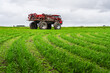 © unite images/Stocksy - agricultural equipment on soy field