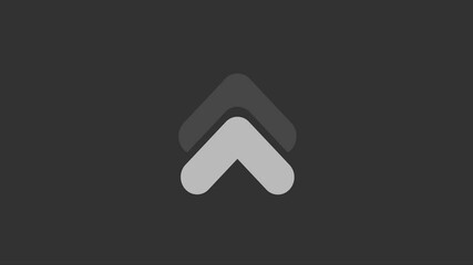 Poster - Social Media swipe Arrows animation on a black.