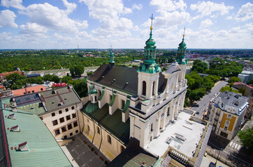 Canvas Print - Old church in Lublin, Poland