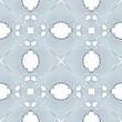 Spanish Tile Print. Bohemian Pattern. Seamless Mosaic Art. Italian Majolica Tile. Floral Ornament. Classic Arabesque Ornament. Silver Antique Design. Grey Texture. Seamless Portuguese Design.