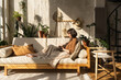 © Palina Liashkovich/Stocksy - Business woman at home
