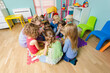 © oksix - Educational group activity at the kindergarten or daycare