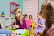© oksix - creative lesson with use plasticine for preschoolers