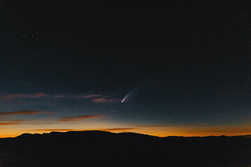 Neowise Comet at sky