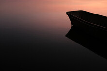 Boat In The Sunset
