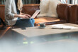 © Hernandez & Sorokina/Stocksy - Anonymous Woman Working With Laptop