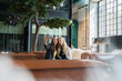 © Hernandez & Sorokina/Stocksy - Two Women Taking Selfie Indoors