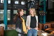 © Hernandez & Sorokina/Stocksy - Two Women Laughing Indoors