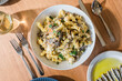 © Jesse Morrow/Stocksy - Fusilli dish