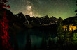 © unite images/Stocksy - milky way over moraine lake