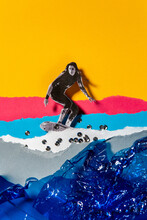Colorful Surf Collage