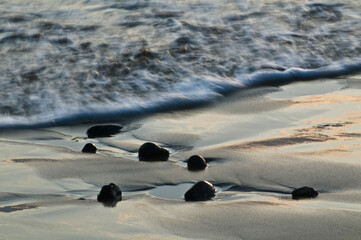 Canvas Print - USA, Oregon. Beach scenic.