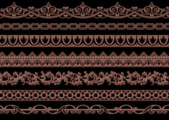 Wall Mural - border pattern